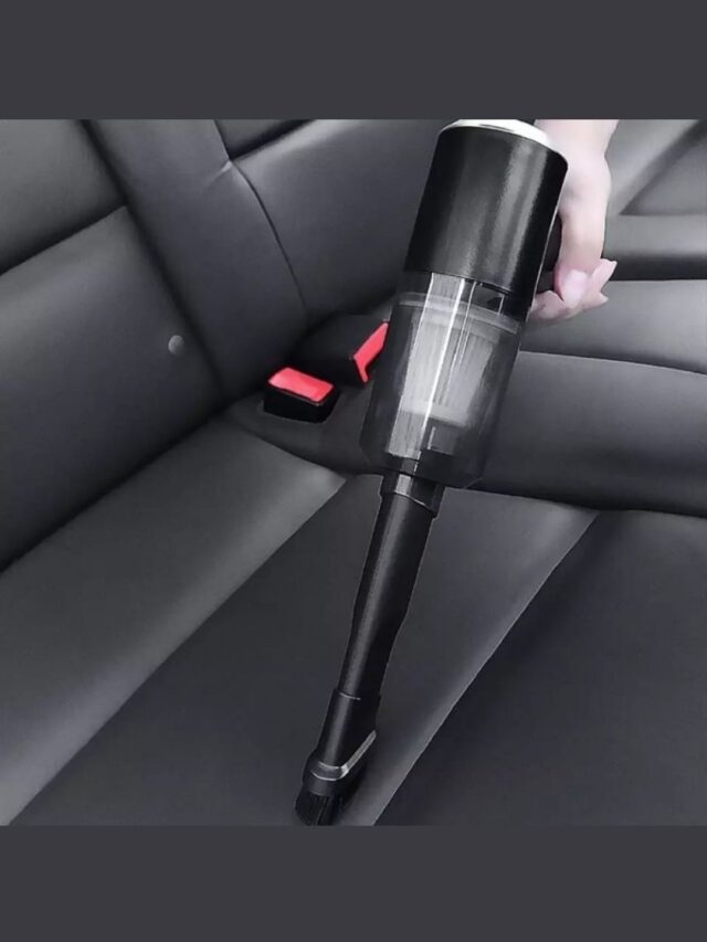 Mini Aspirador De pó Portátil Automotivo e Casa Potente Recarregável